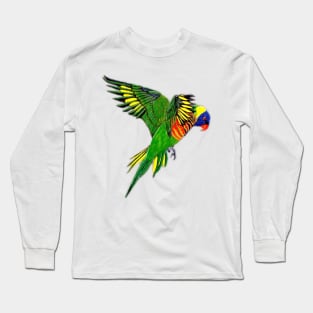 Rainbow Lorikeet Long Sleeve T-Shirt